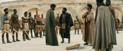 Кадр з фільму Книга Кларенса