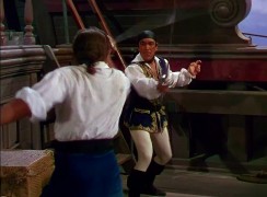 Кадр з фільму Проти всіх прапорів