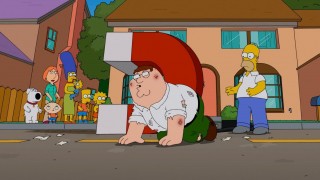 Кадр з фільму Сім'янин в гостях у Сімпсонів