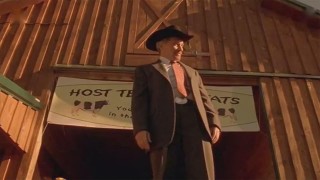 Кадр з фільму Людина-личинка