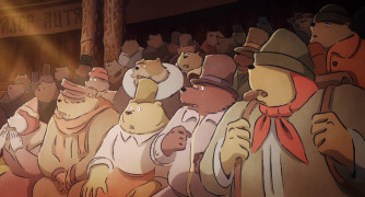 Кадр з фільму Ернест і Селестіна: Подорож до Тарабарії