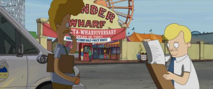 Кадр з фільму Бургерна Боба в кіно