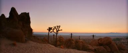 Кадр з фільму Хотів би я бути тут