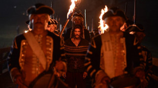 Кадр з фільму Довбуш