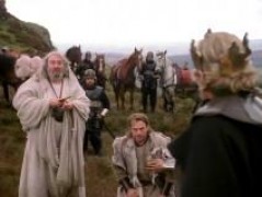 Кадр з фільму Мерлін - перший лицар