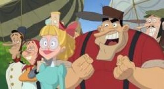 Кадр з фільму Мандрівка на захід: Нові пригоди Лакі Люка