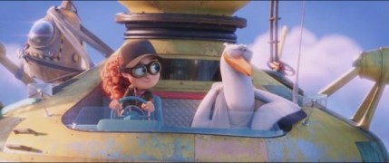 Кадр з фільму Лелеки