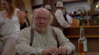 Кадр з фільму Захід сонця в прерії