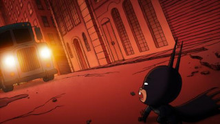 Кадр з фільму Різдво малого Бетмена