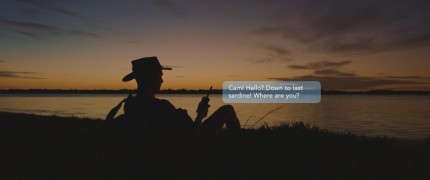 Кадр з фільму Голий романтик