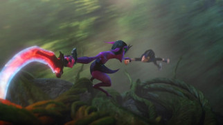 Кадр з фільму Мисливці на тролів. Повстання титанів