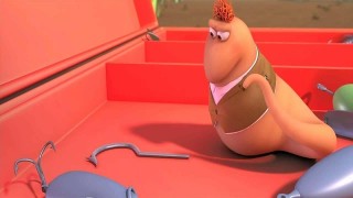 Кадр з фільму Сонцесяйний Баррі і хробаки диско