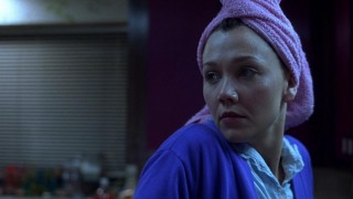 Кадр з фільму Секретарка