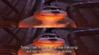 Кадр з фільму Королівський коргі