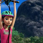 Кадр з фільму Барбі та її сестри в гонитві за цуценятами