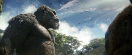 Кадр з фільму Ґодзілла та Конґ: Нова імперія