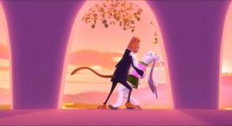 Кадр з фільму Пригоди Арахісу та порося