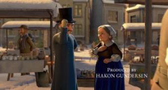 Кадр з фільму Снігова королева