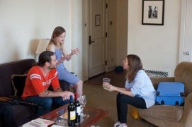 Кадр з фільму Десь