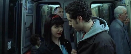 Кадр з фільму Чинник страху, або Лорі перемагає страх перед ескалатором