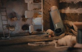 Кадр з фільму Марсель, мушля в черевичках