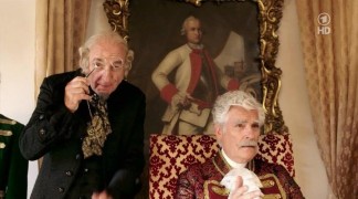 Кадр з фільму Три пера