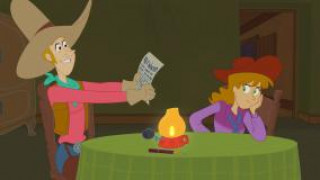 Кадр з фільму Том і Джеррі: Браві ковбої!