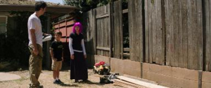 Кадр з фільму Хотів би я бути тут