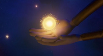 Кадр з фільму Чарівна пригода Да Вінчі