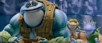 Кадр з фільму Жаб'яче королівство. Таємниця кришталевої жаби