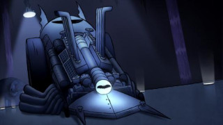 Кадр з фільму Різдво малого Бетмена