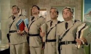 Кадр з фільму Жандарм і жандарметки