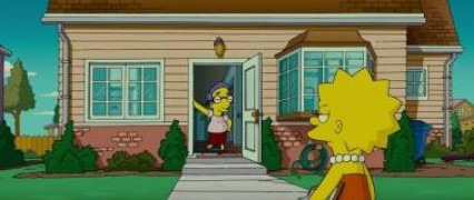 Кадр з фільму Сімпсони у кіно