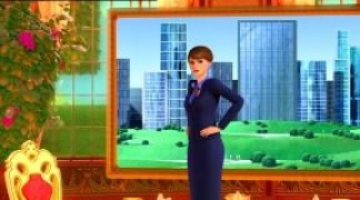 Кадр з фільму Барбі: Академія принцес