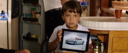 Кадр з фільму Хотів би я бути тут