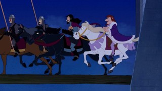 Кадр з фільму Том і Джеррі. Робін Гуд і Миша-сміхотунка