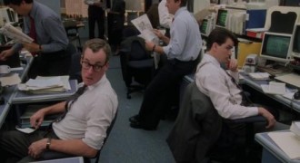 Кадр з фільму Волл-стріт