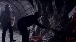 Кадр з фільму Юрські мисливці