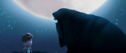 Кадр з фільму Оріон і Темряк