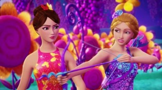 Кадр з фільму Барбі та потаємні двері