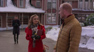 Кадр з фільму Різдво в Іґл-Рідж