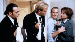 Кадр з фільму Двоє чоловіків, дві дружини - чотири проблеми