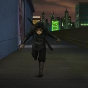 Кадр з фільму Син Бетмена