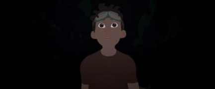 Кадр з фільму Таємничий острів