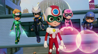 Кадр з фільму Загін супергероїв