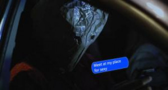 Кадр з фільму Беґмен