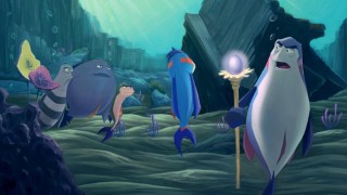 Кадр з фільму Хоробрий плавник