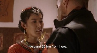 Кадр з фільму Діамантові собаки