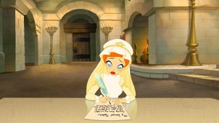 Кадр з фільму Том і Джеррі. Робін Гуд і Миша-сміхотунка