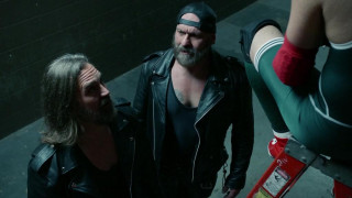 Кадр з фільму Брати Менсони проти зомбі